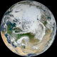A view of Earth’s north polar regions